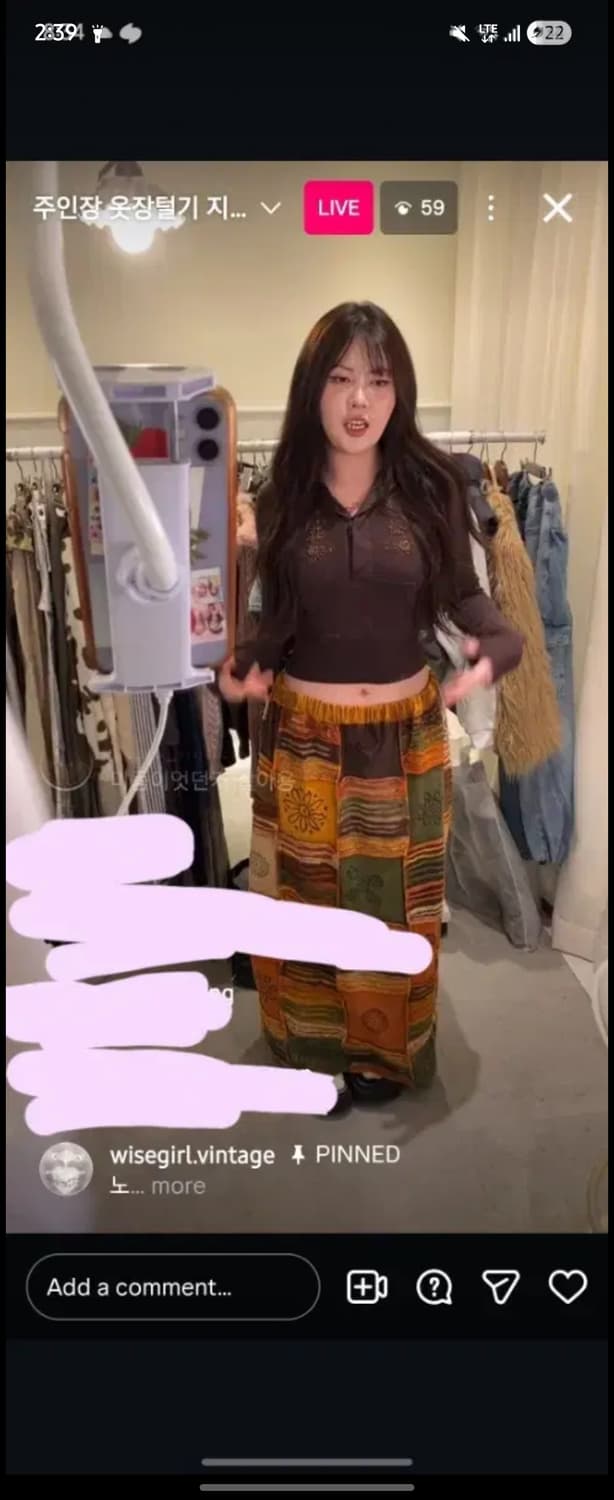 키스마크 kissmark 빈티지 후드티 상품이미지7