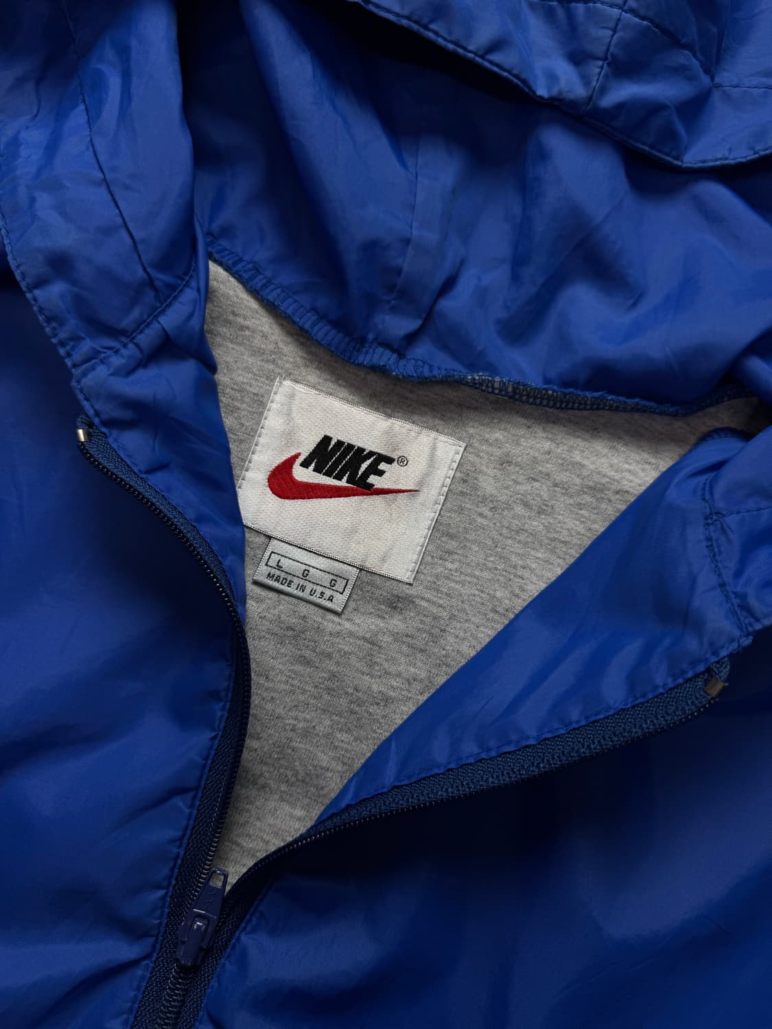 90s 나이키 센터 스우시 올드스쿨 후드 아노락 웜업 1345 상품이미지3