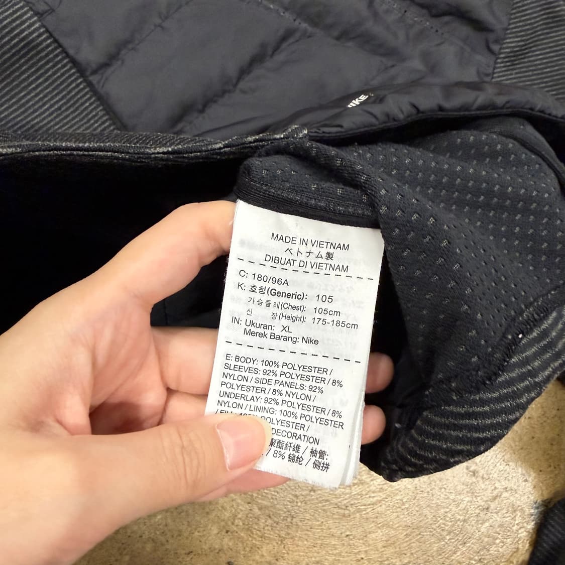 [정품/XL] 나이키 골프 에어로로프트 경량패딩 b10 상품이미지6