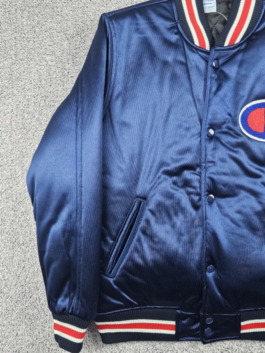 챔피온 스타디움 새틴 베이스볼 스타장 자켓 ( M ) / 10042 상품이미지4