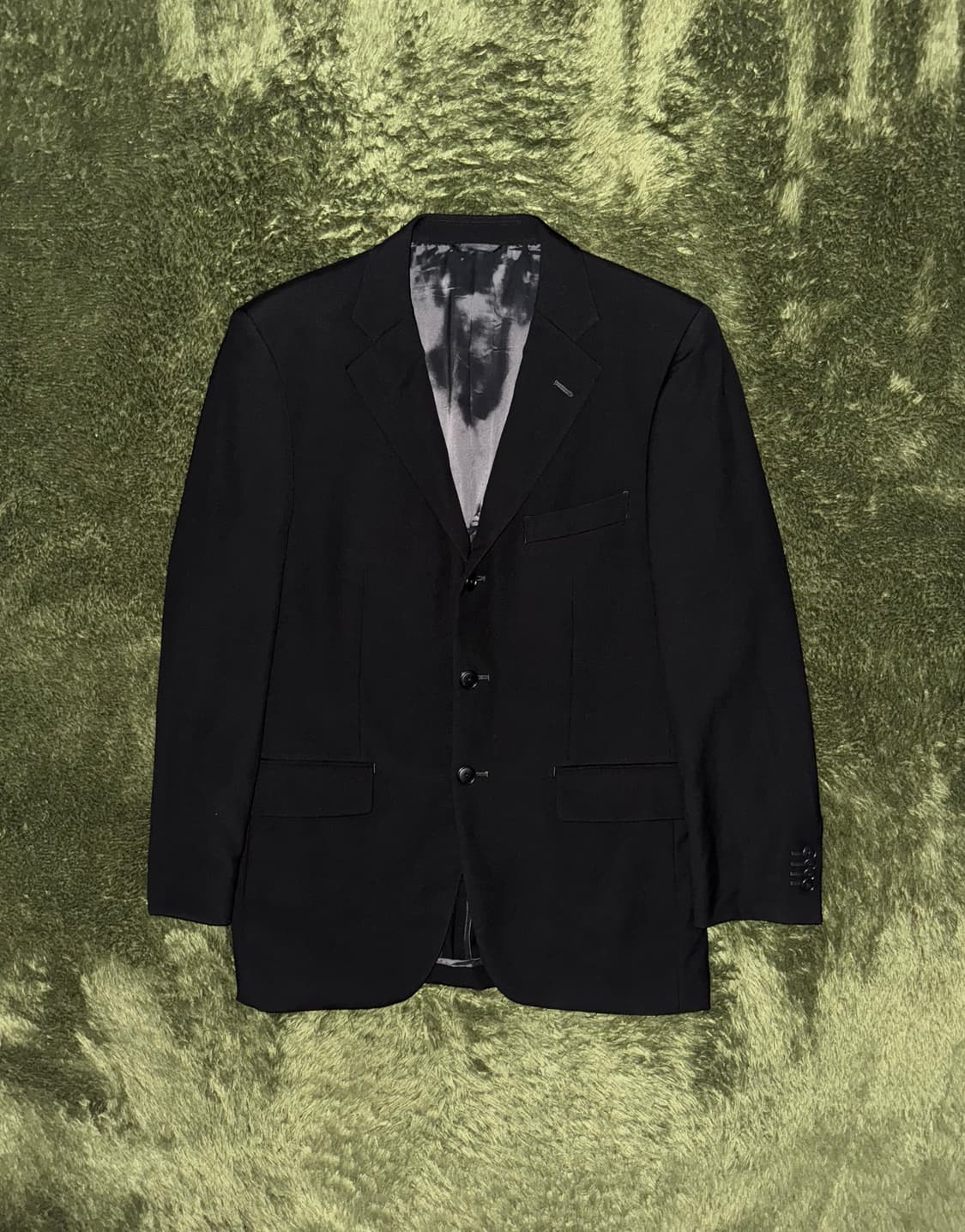 칸사이 야마모토 옴므 클래식 핏 블레이저 자켓 블랙 상품이미지1