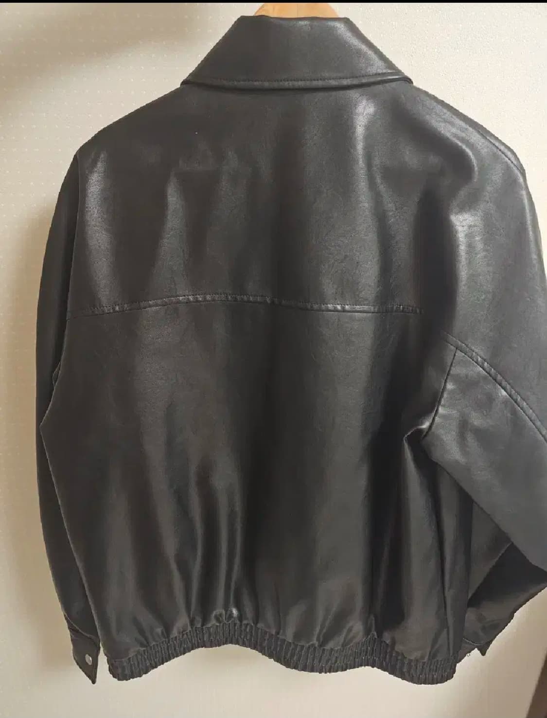 247시리즈 레더 블루종 BLACK XL 상품이미지2