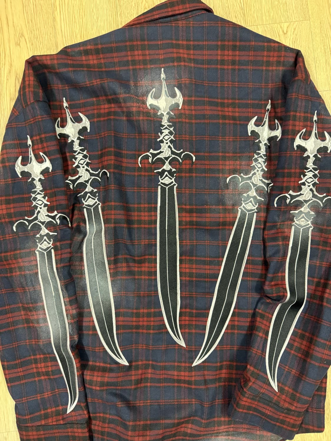 급처) 떠그클럽 아랍소드 플라넬 셔츠 2사이즈 상품이미지3