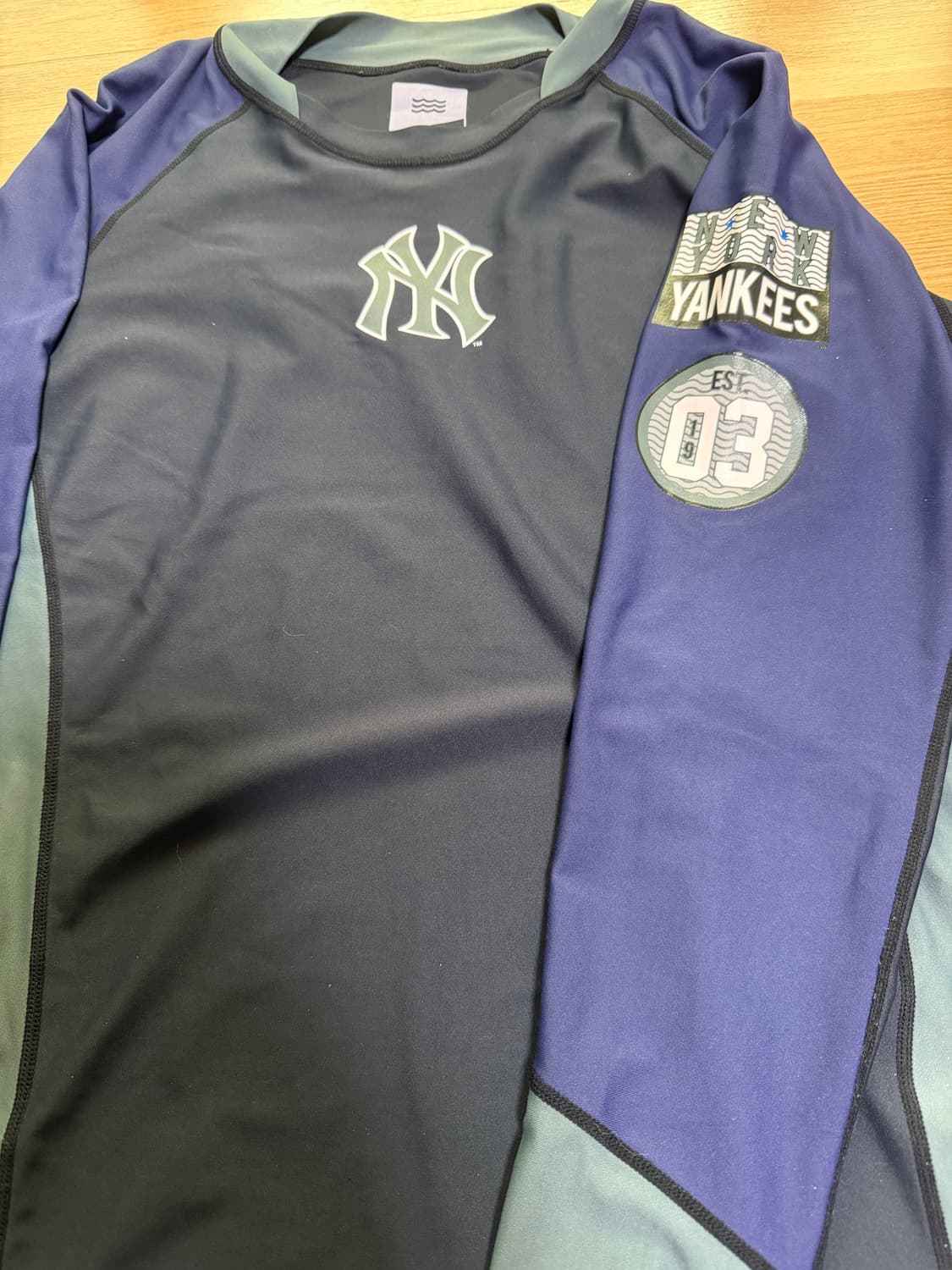 MLB 뉴욕 양키스 트레이닝 롱 슬리브 상품이미지3