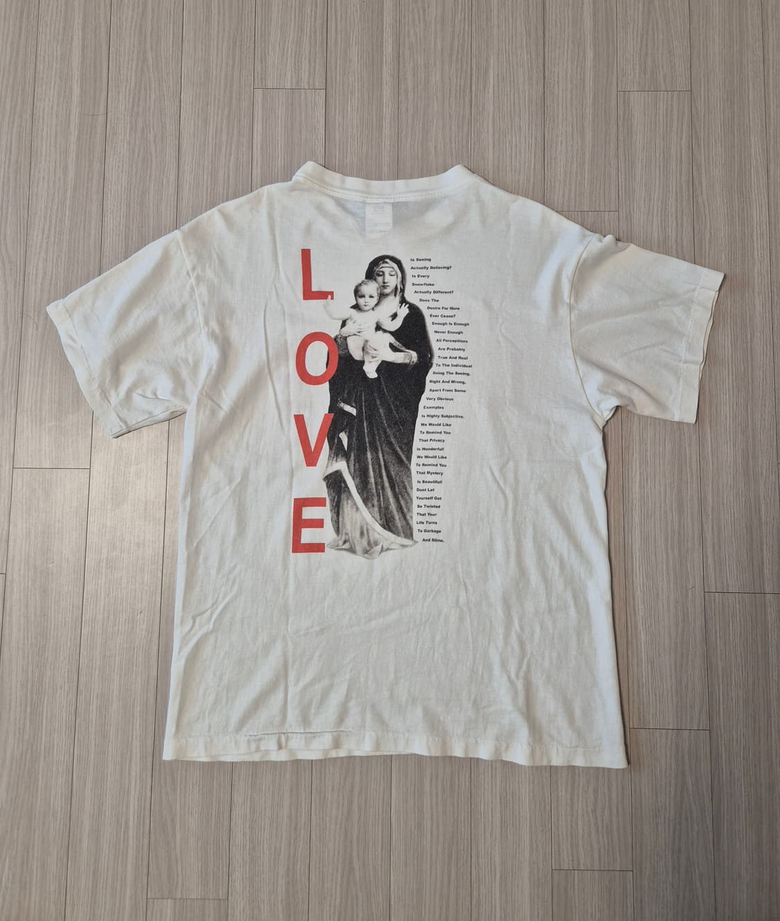 세인트미카엘 LIFE 티셔츠 (M) 상품이미지5