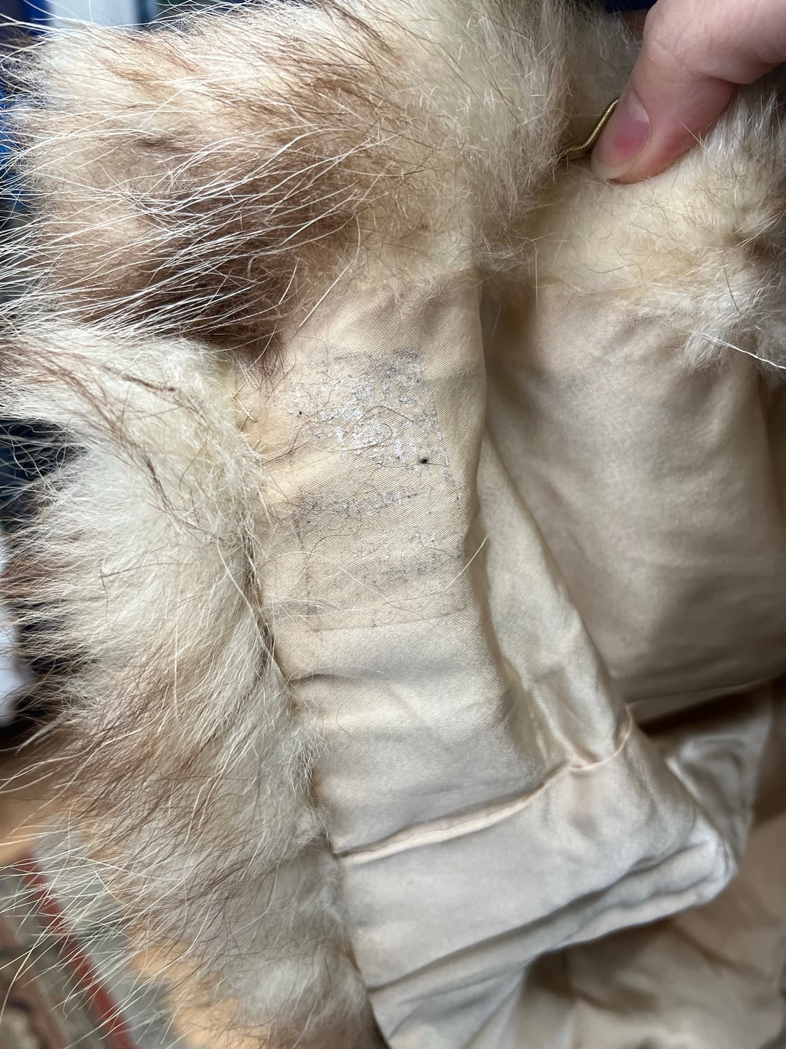 Vintage Blonde Brown Fur Jacket 상품이미지4