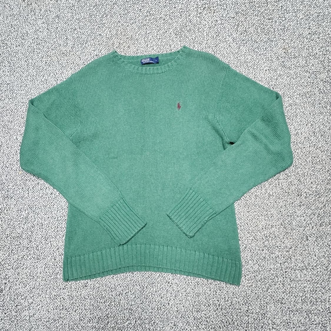 [L] 폴로 여성 랄프로렌 그린 니트 스웨터 (2890) 상품이미지1