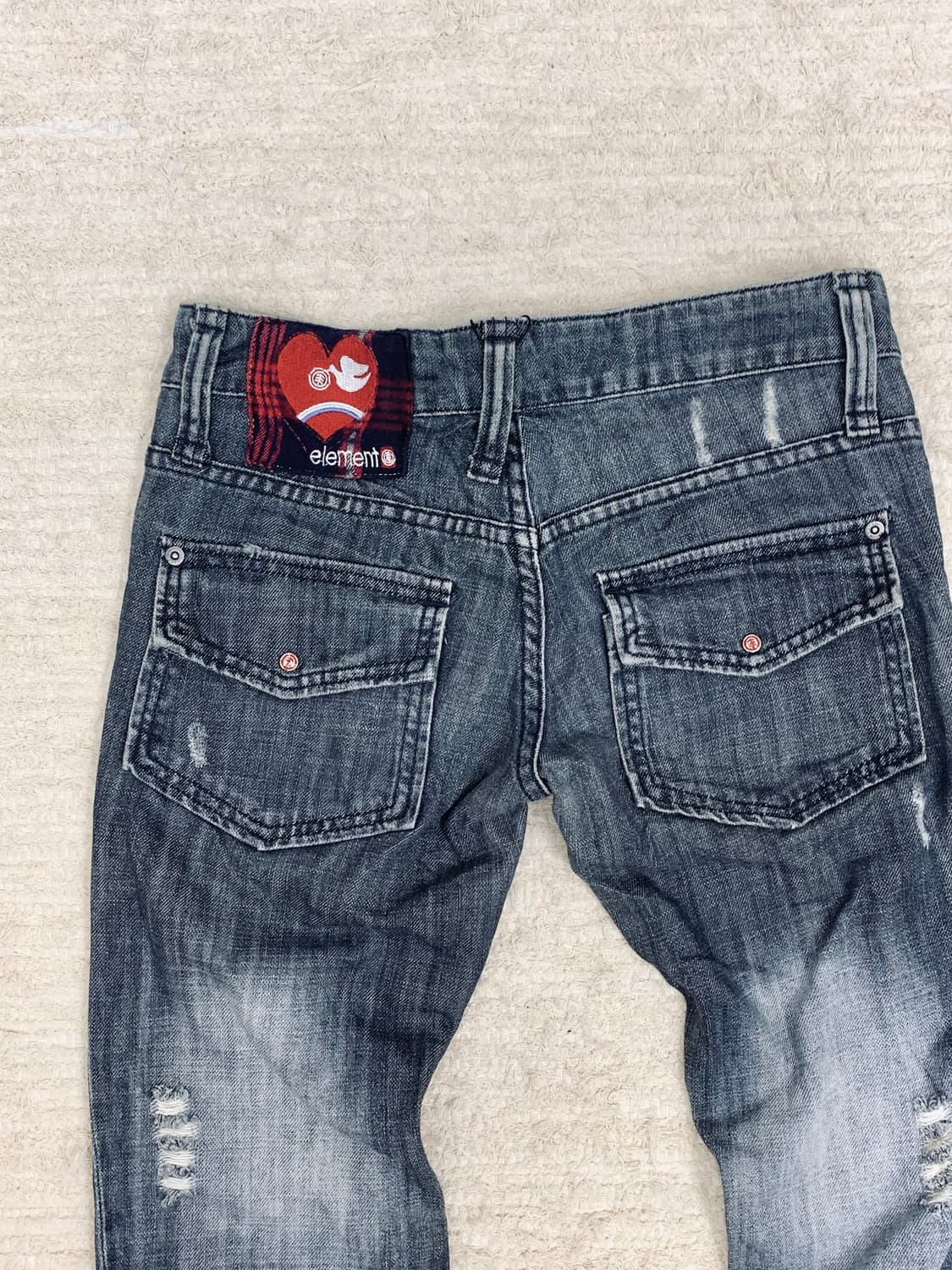 Element Gray Low-Rise Jeans 상품이미지3