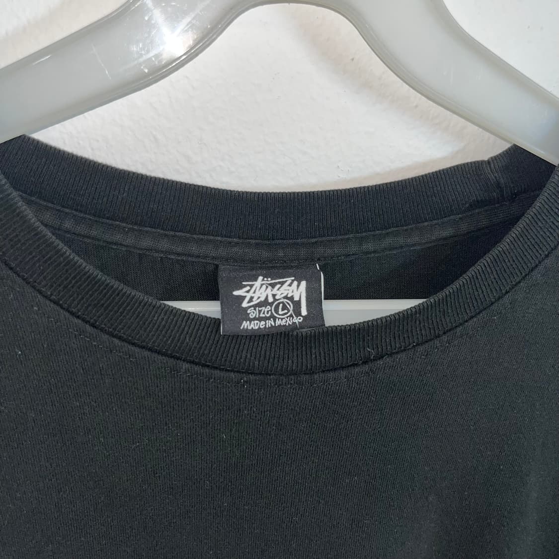 Stussy x Our Legacy black t-shirt 상품이미지6