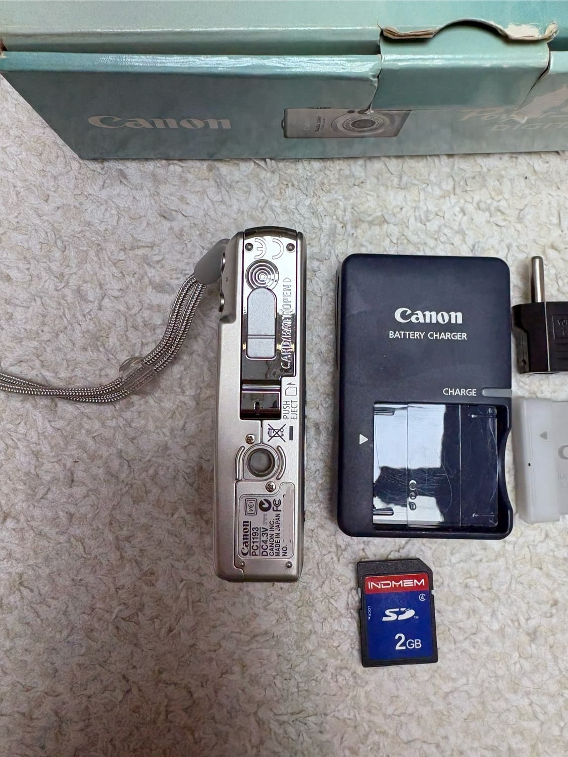 민트급 캐논 익서스60 Canon ixus60 풀박스 상품이미지7