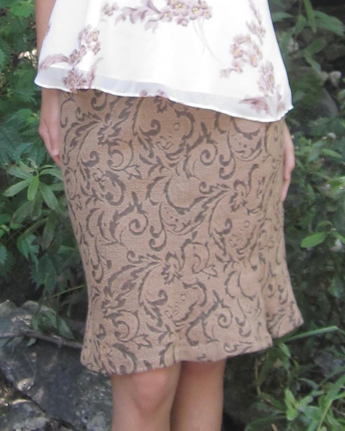 vintage chairo midi skirt 상품이미지6