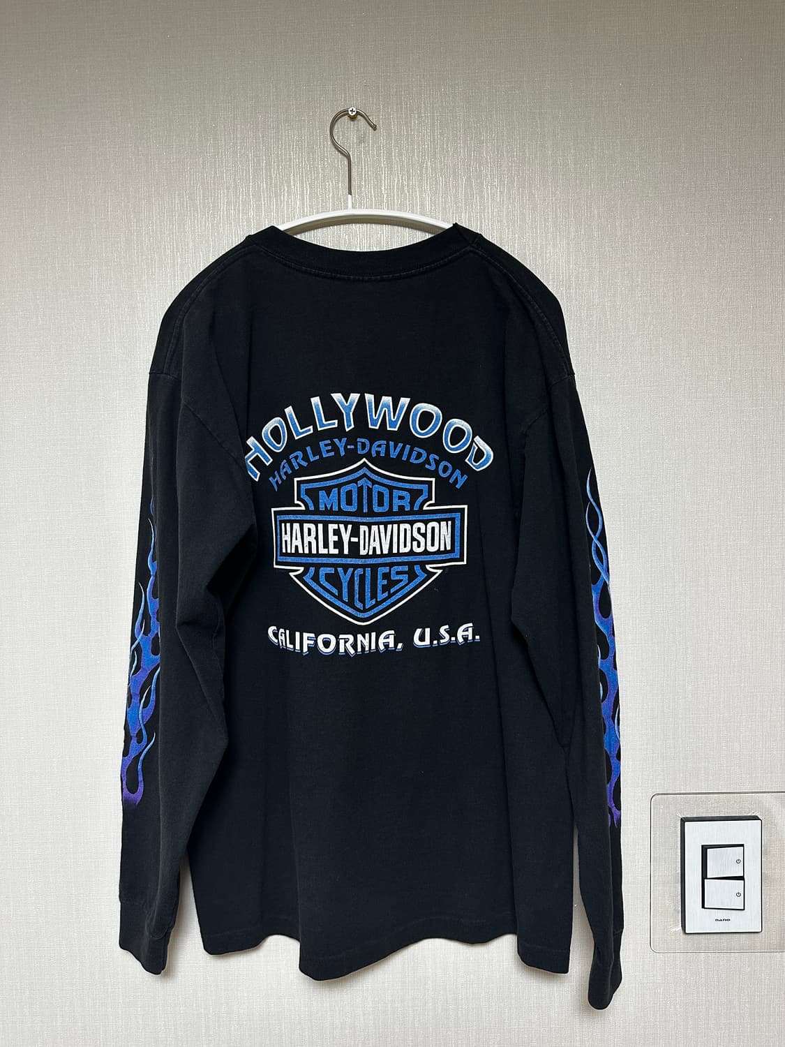 00s 할리 데이비슨 플레임 롱슬리브 상품이미지2