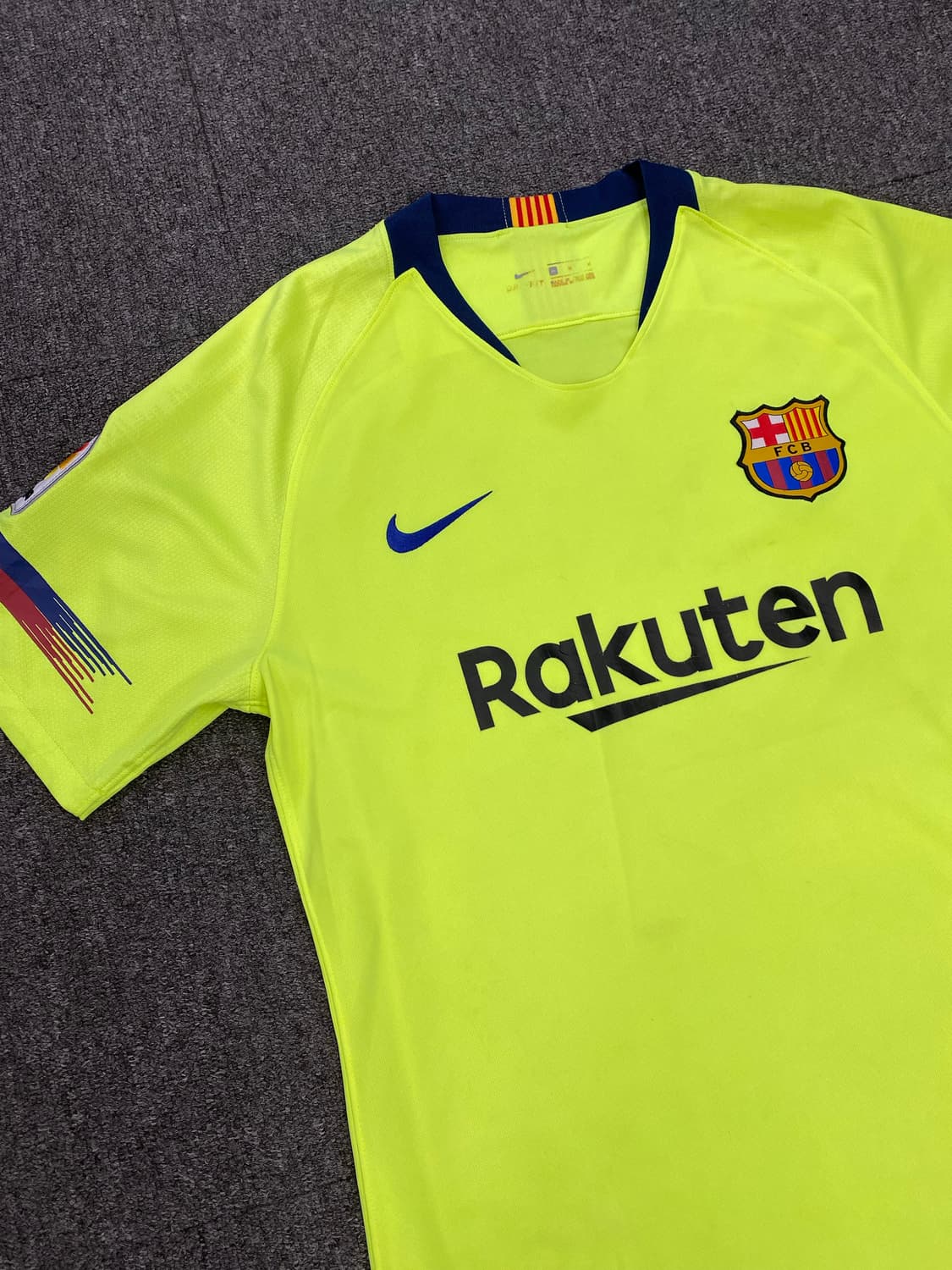 Nike 나이키 바르셀로나 18-19away 하프 유니폼 반팔 티셔츠 상품이미지2