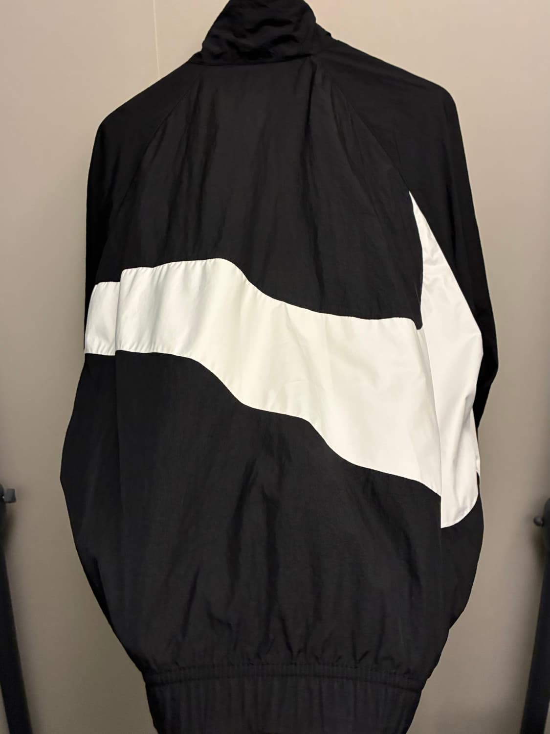 (XL)나이키 빅스우시 우븐 블랙 나일론 바람막이자켓  나이키 빅스우시  상품이미지8