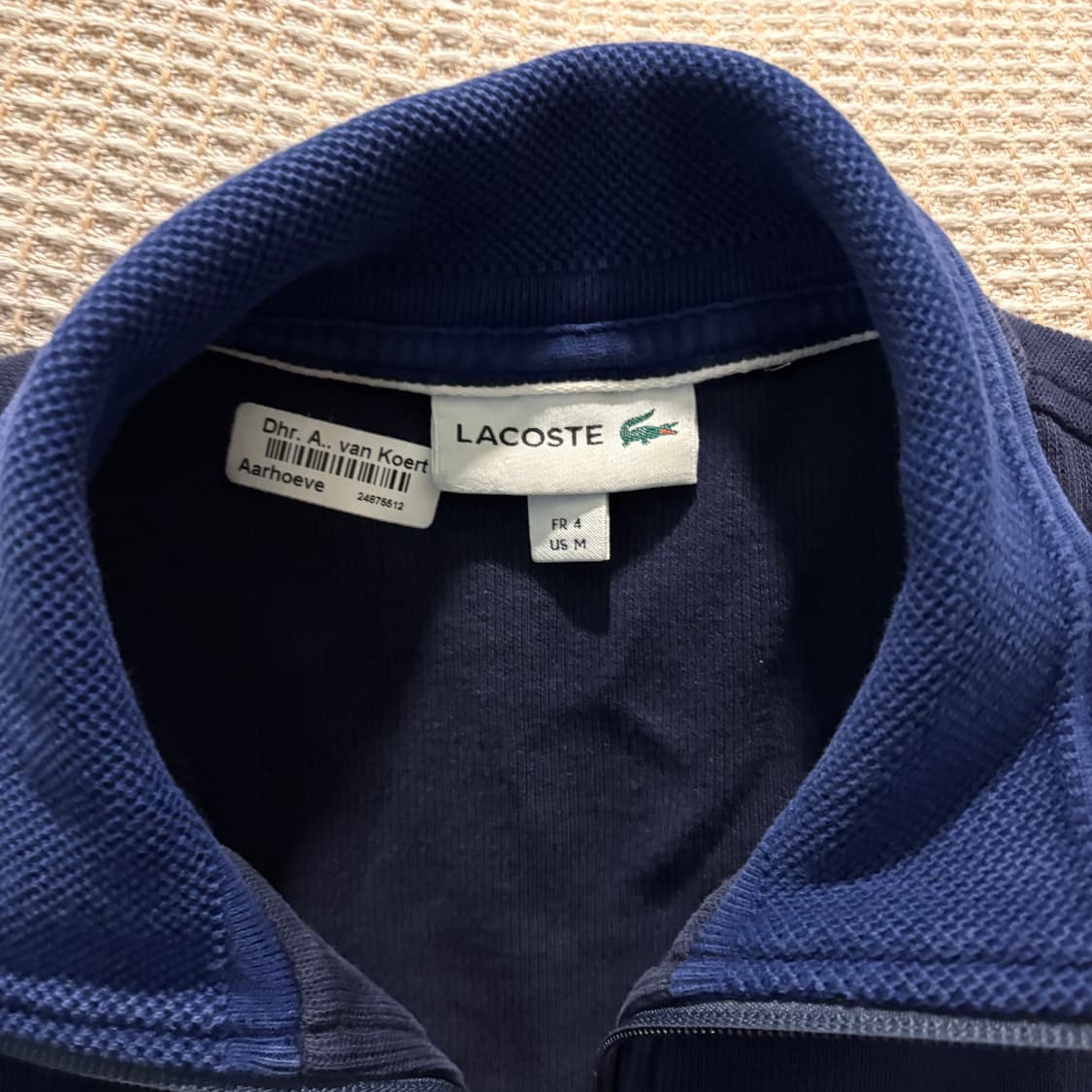 라코스테 반집업 맨투맨 상품이미지3