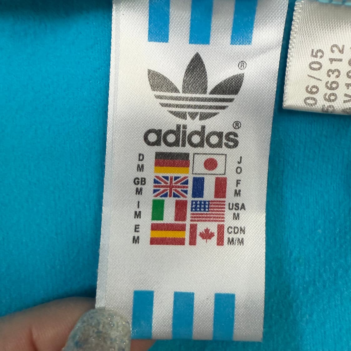 [M] 아디다스 올드스쿨 유로파 플로리다 트랙탑 져지 자켓 1860 상품이미지9