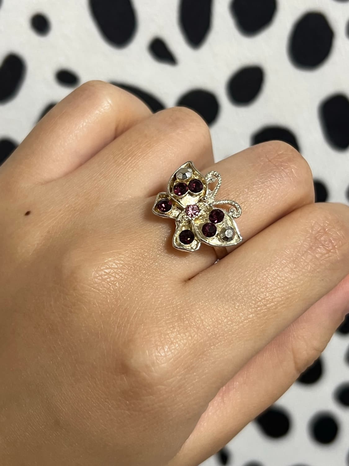 레테 빈티지 페어리 오리엔탈 나비 반지 상품이미지1