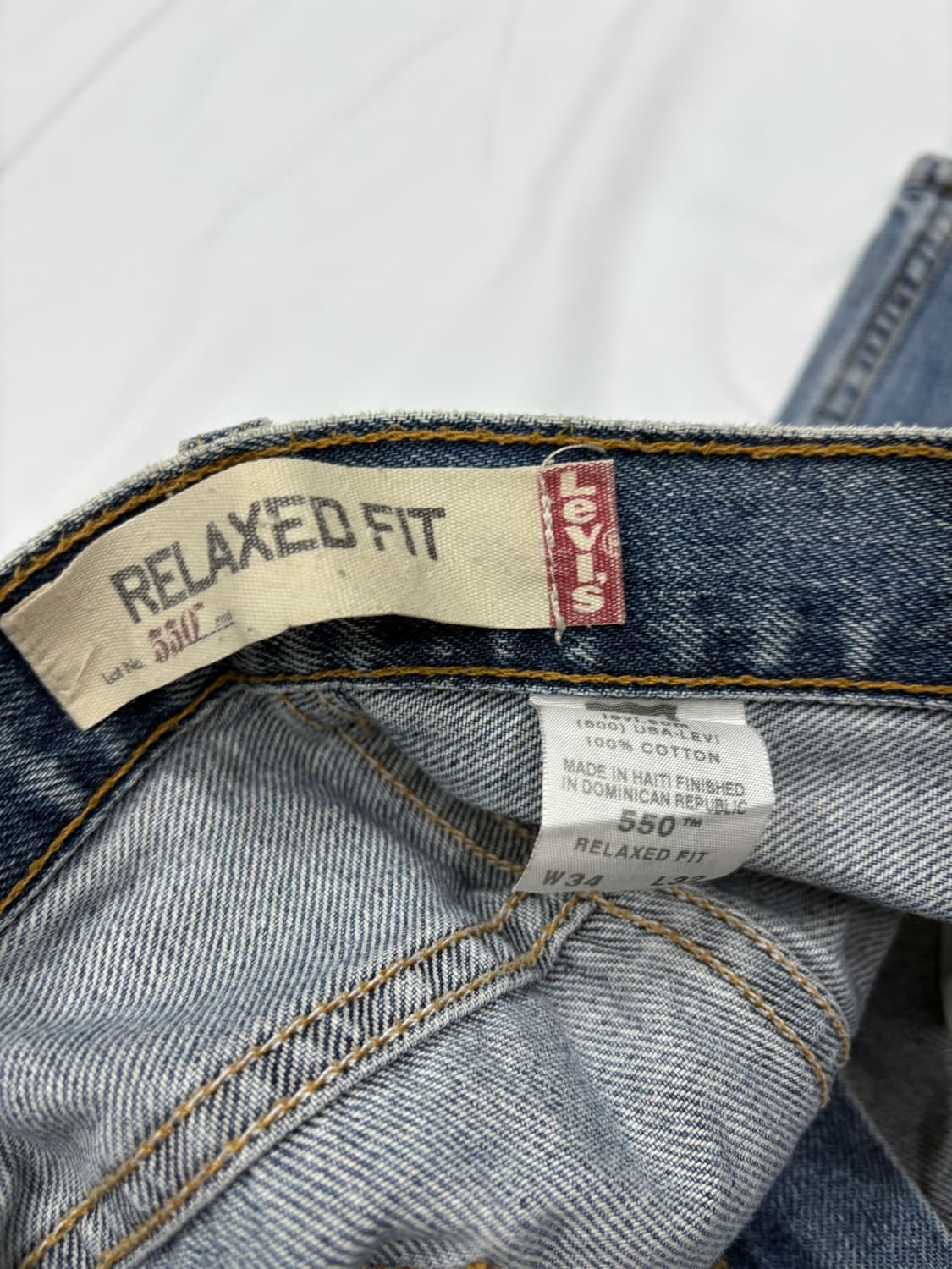 리바이스 550 릴랙스 핏 빈티지 데님 팬츠 Levi’s 550 Rela 상품이미지9