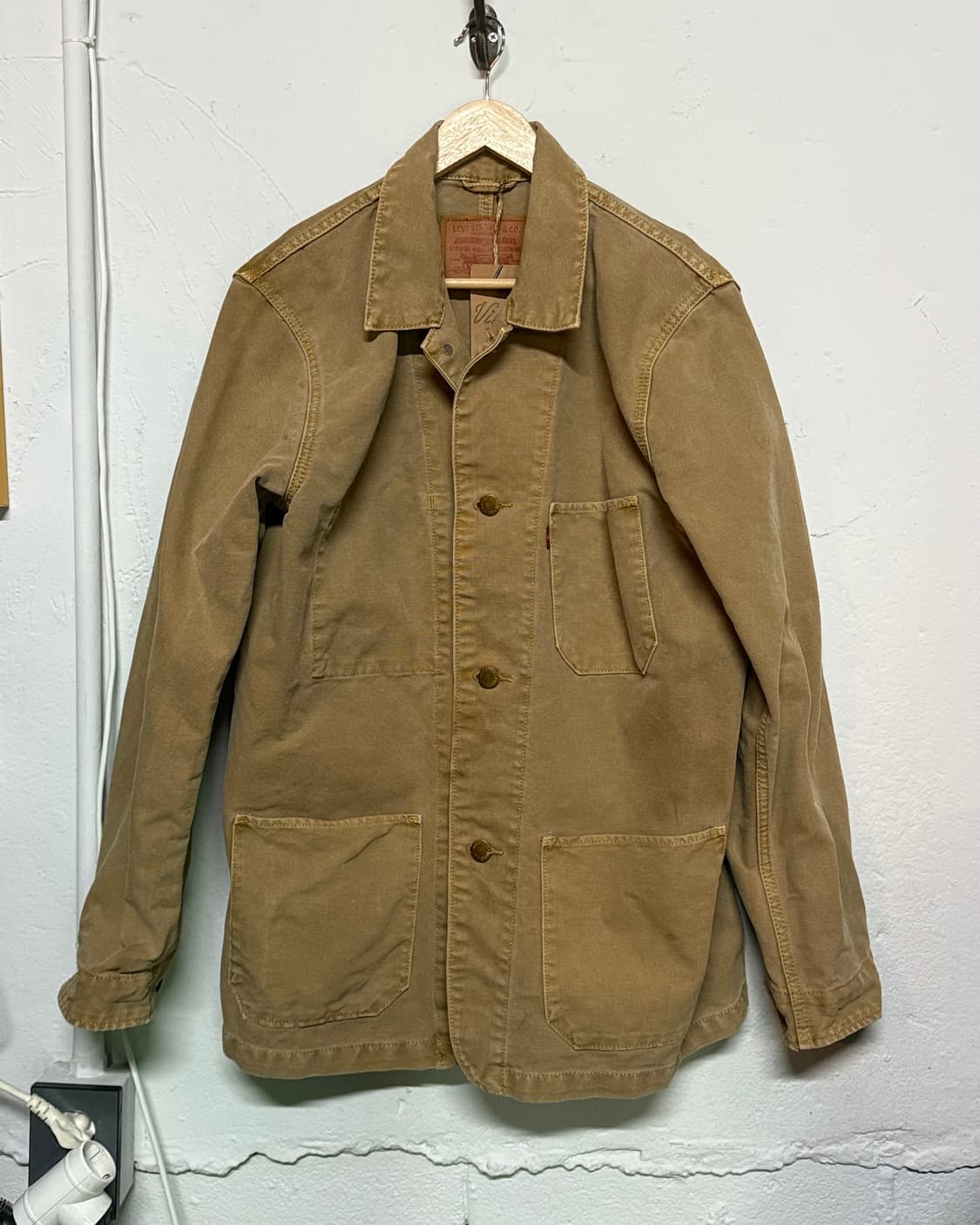 리바이스 가먼트다잉 초어 자켓 L 상품이미지1