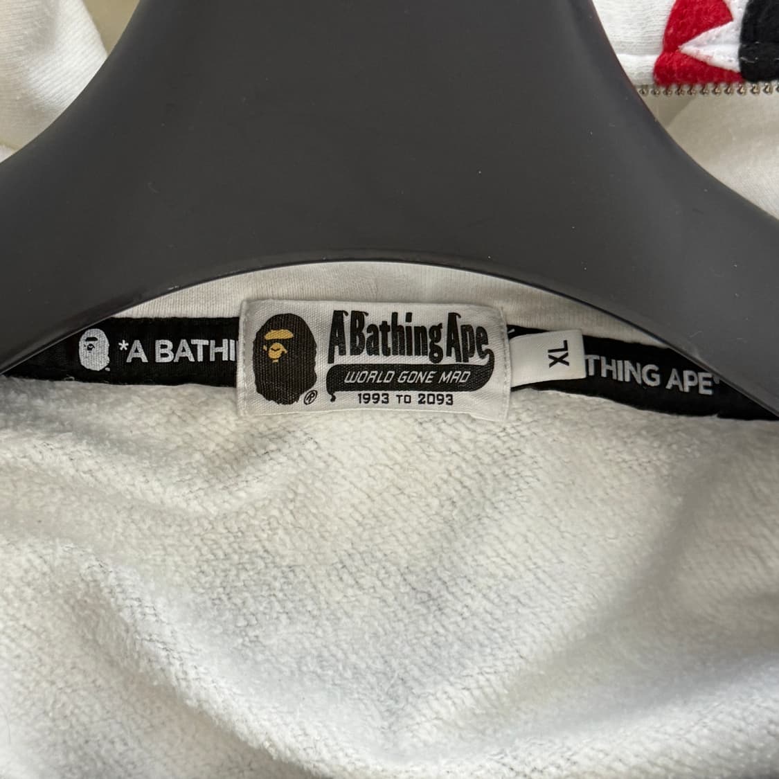 [xl] 베이프 후드집업 더블샤크 카모 화이트 상품이미지3