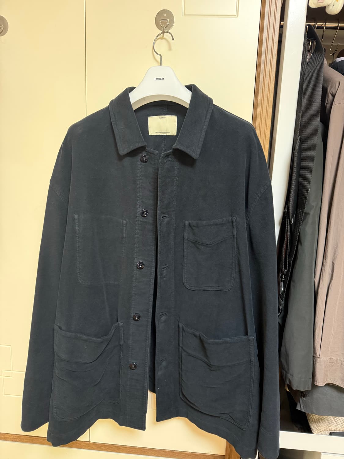 포터리 몰스킨 워크자켓 네이비 4 사이즈 판매합니다. 상품이미지1