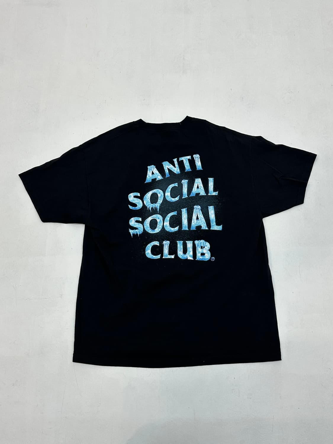 안티소셜 아이스 티셔츠 블랙 상품이미지2