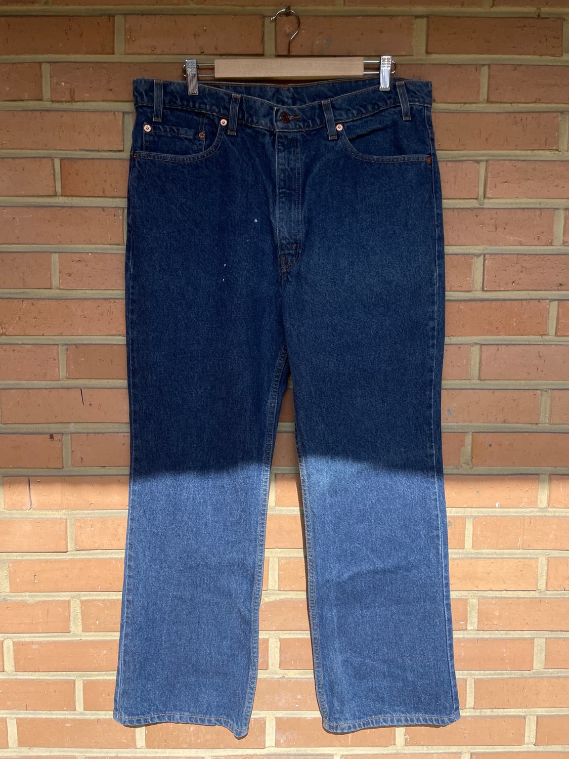 [38x30] 90s 리바이스 517 부츠컷 중청 워싱 진 데님 상품이미지1