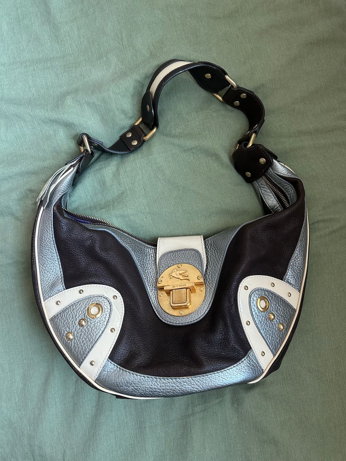 에트로 가죽가방 상품이미지1