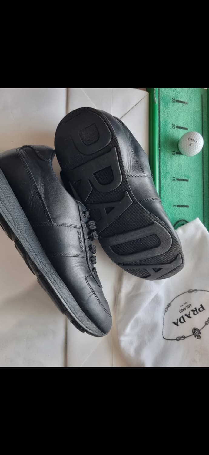 프라다 블랙 스니커즈 사이즈 6 상품이미지5