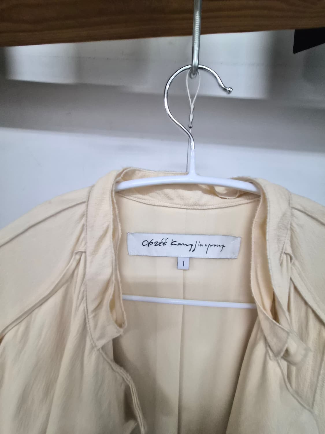 오브제 원피스 집업 아우터 상품이미지3