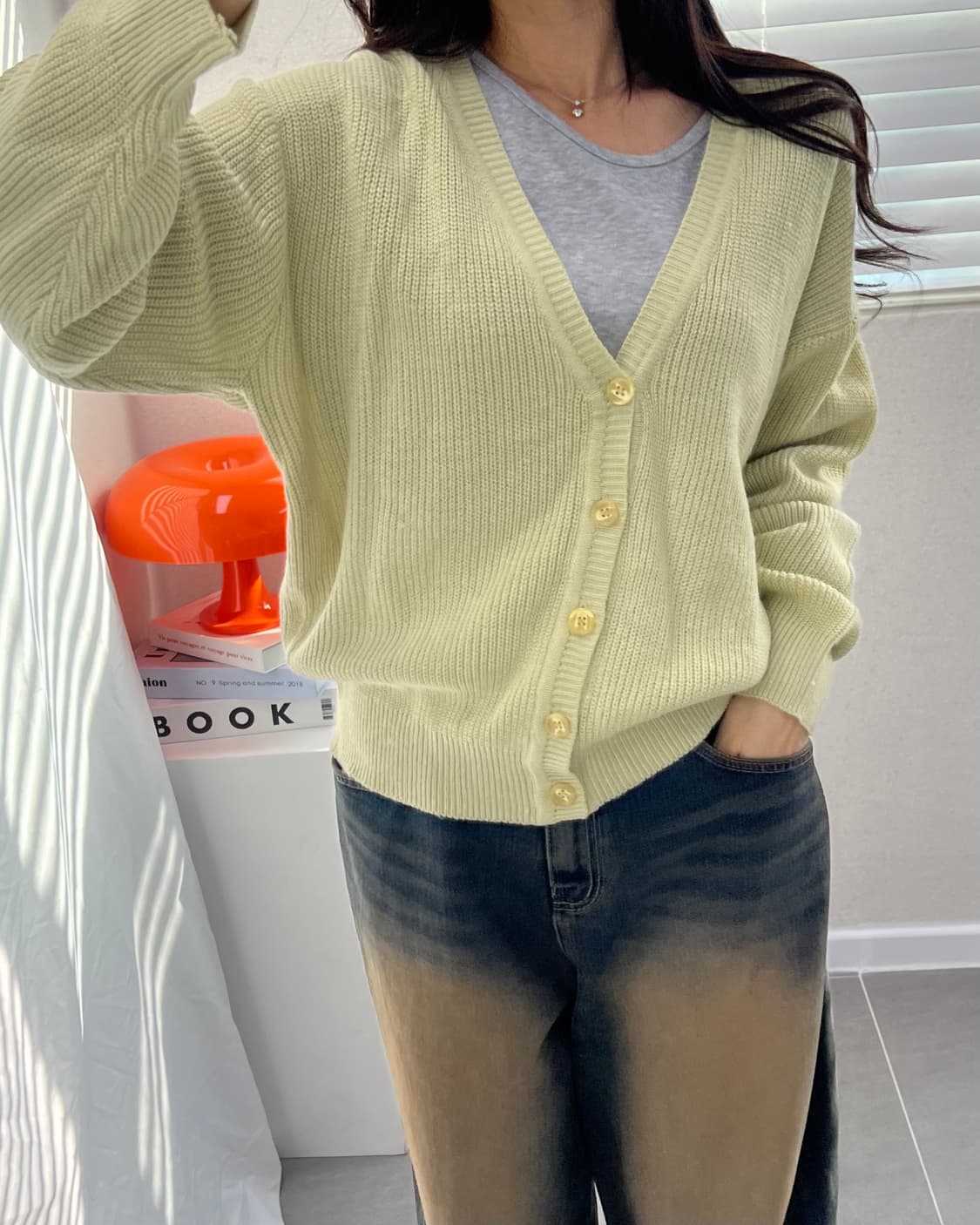 (WOMEN)BELLE PAULE 가디건-M1415 상품이미지1