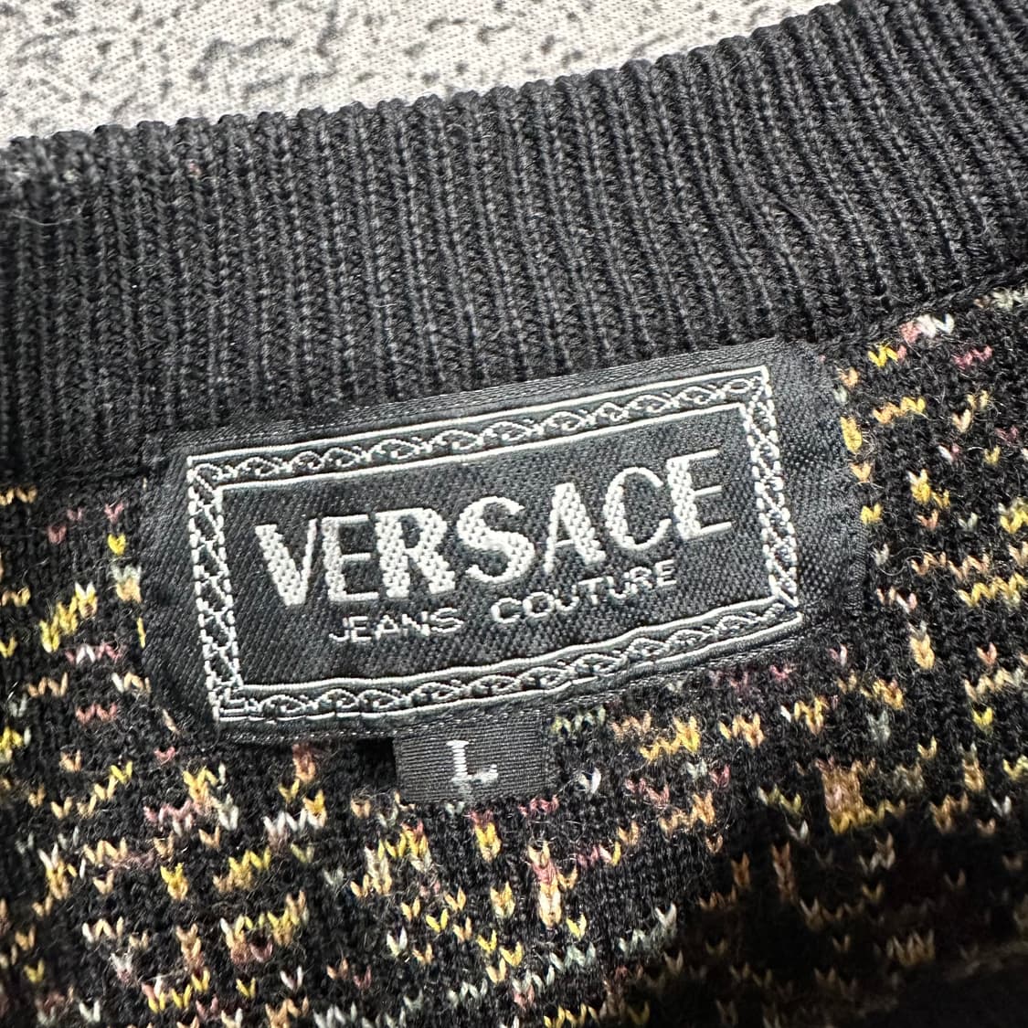 ✨ (바배) 베르사체 클래식 V2 메두사 니트  상품이미지3