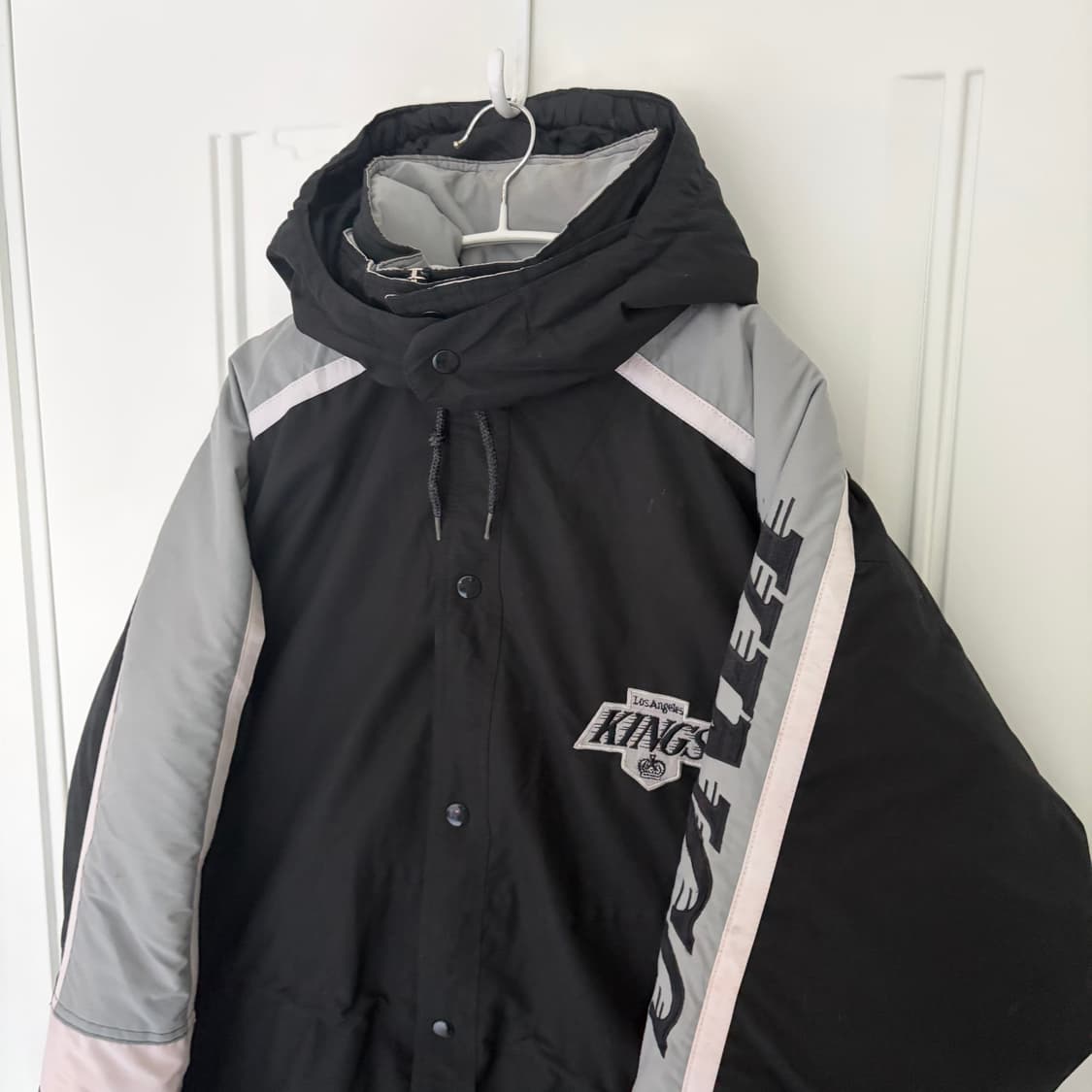00s 스타터 NHL 로스앤젤레스 킹스 롱 파카 XL 상품이미지5