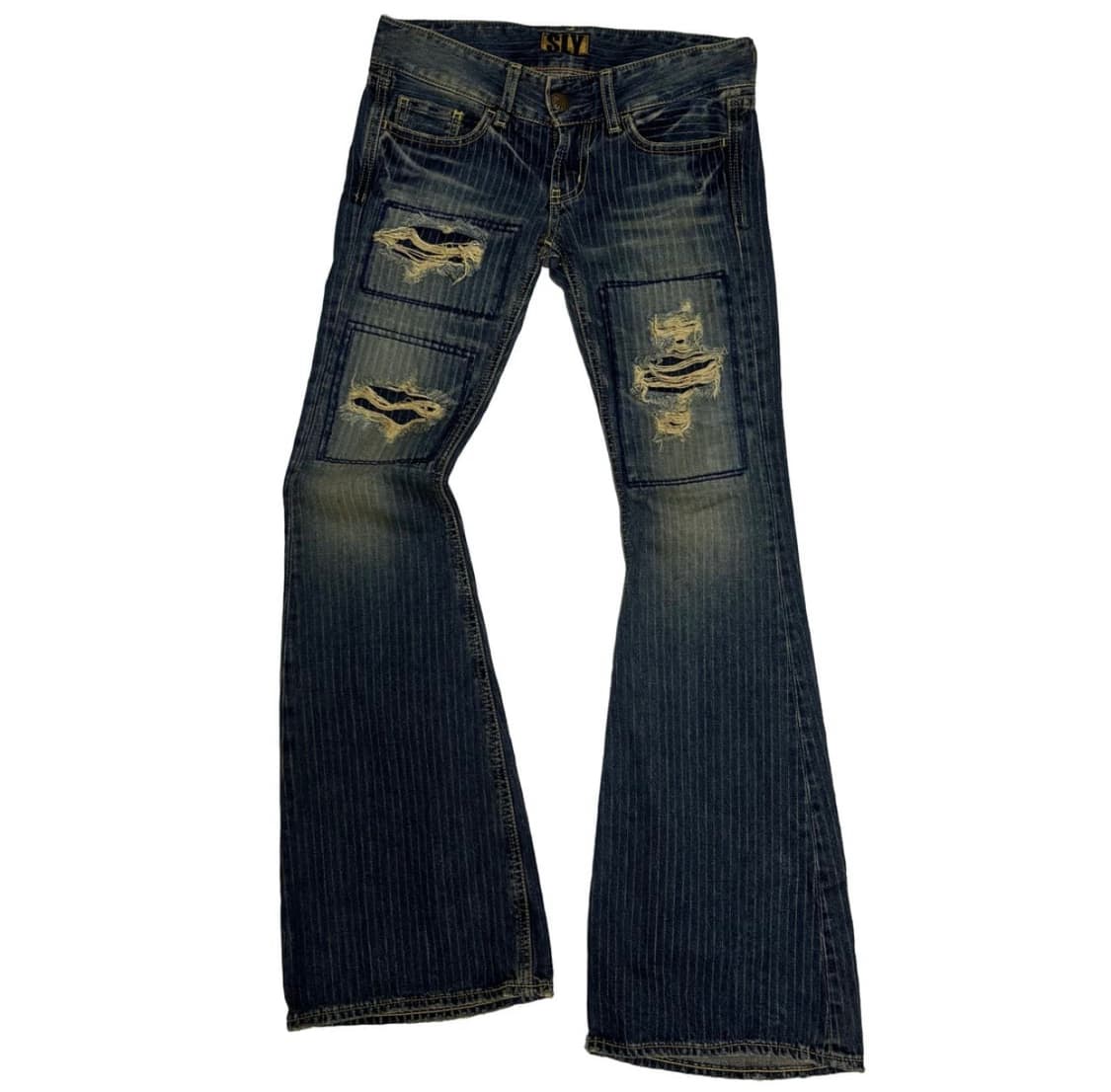 SLY  straight damage rowrise jeans 상품이미지1