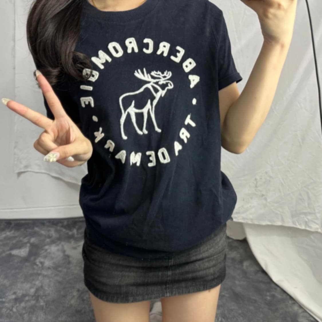 빈티지 아베크롬비 반팔 티셔츠 상품이미지1