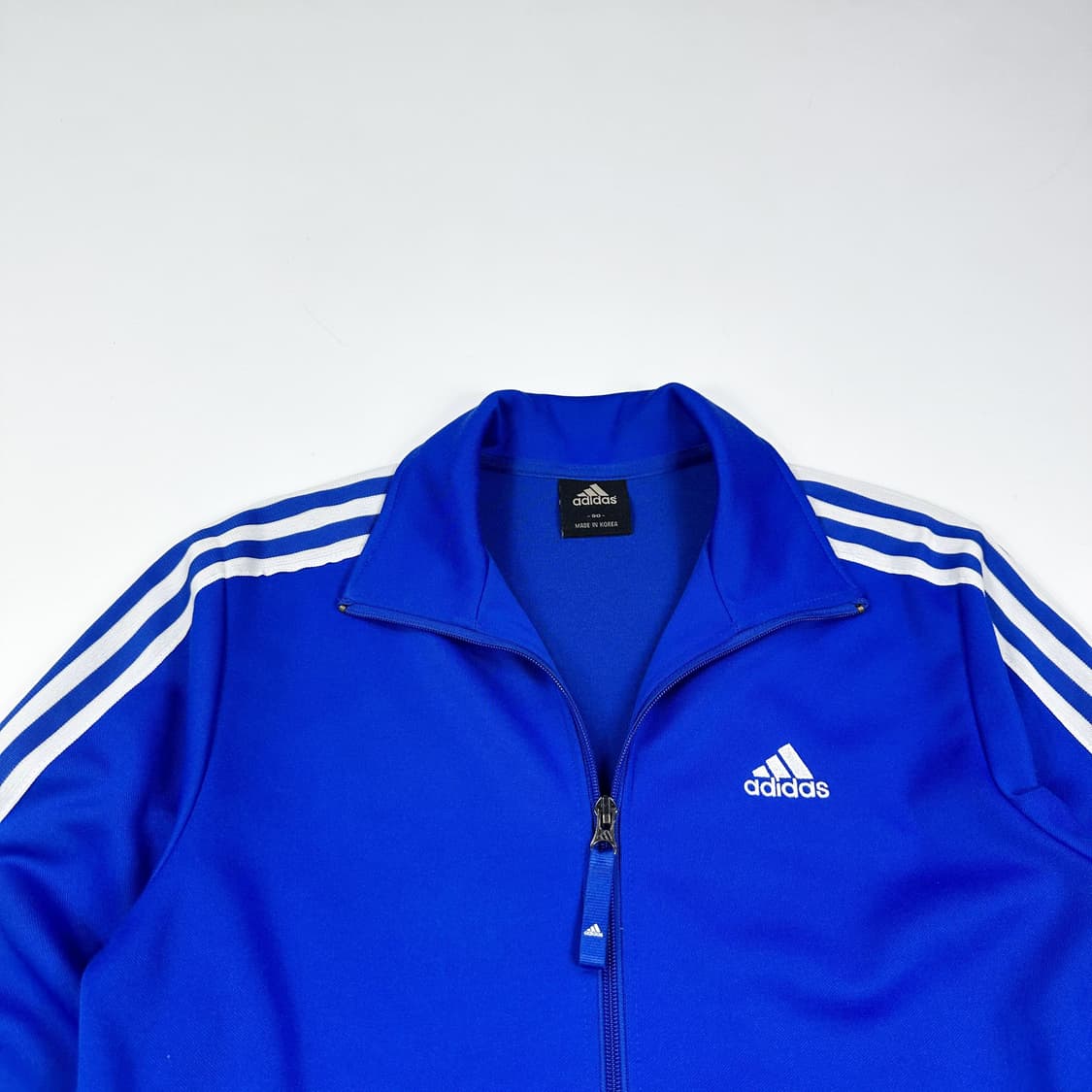 아디다스 오리지널 삼선 블루 트랙탑 져지 (S) 상품이미지1