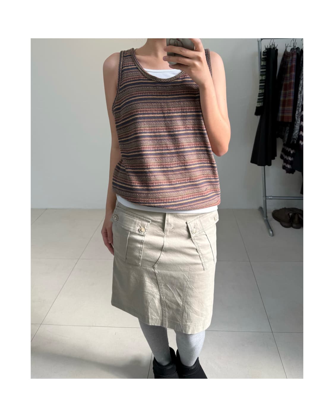 빈티지 슬리브리스 상품이미지4