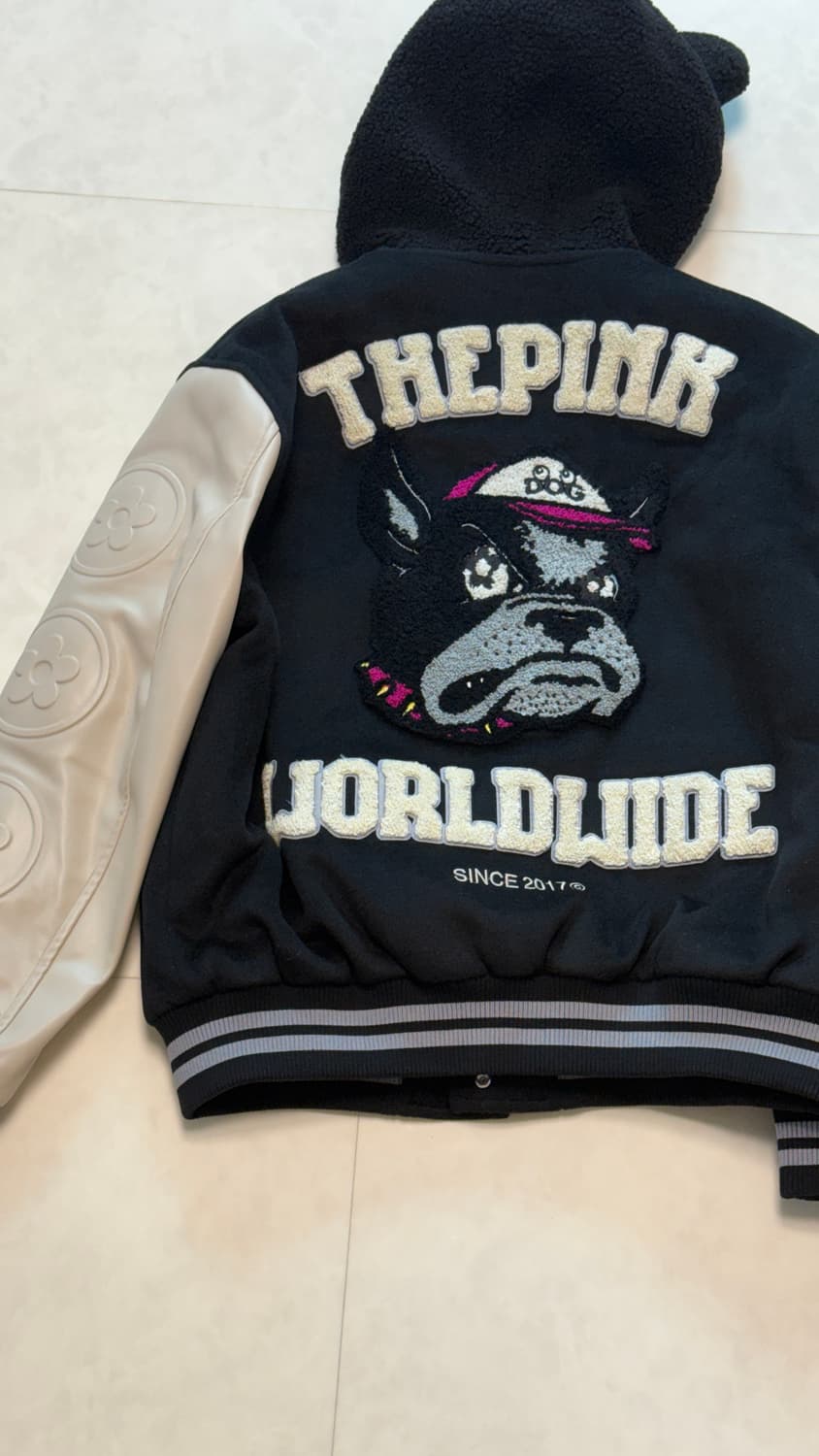 반디더핑크 애니멀 바시티 블랙 상품이미지5