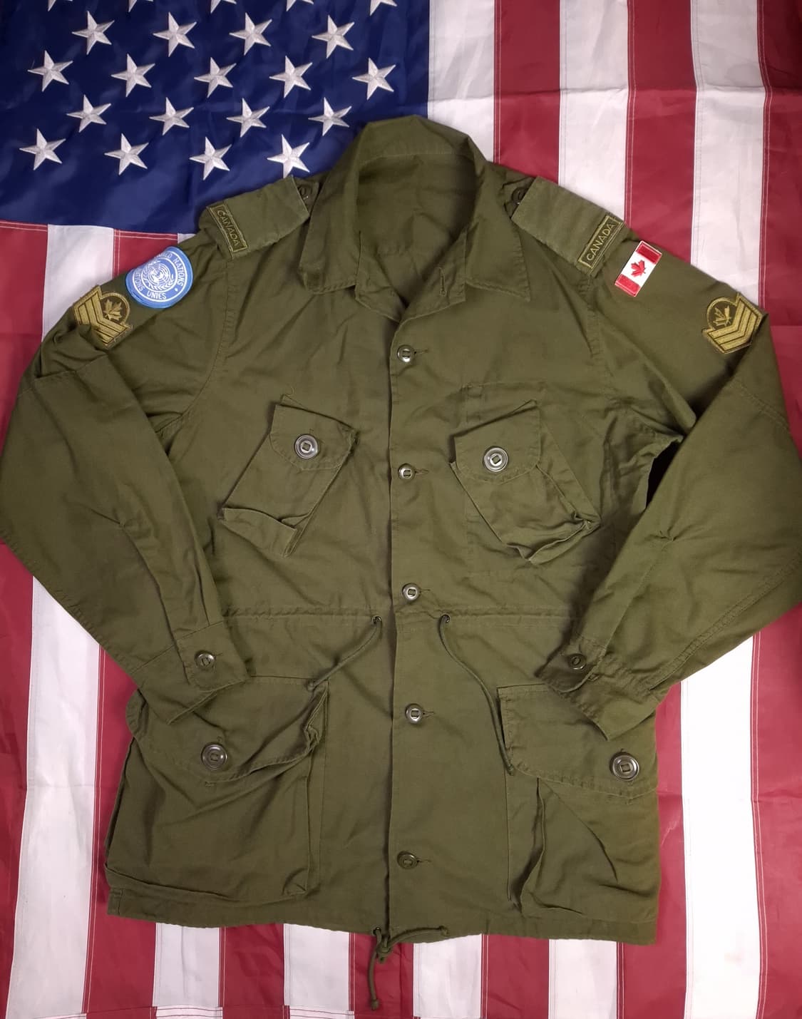 오리지날 새제품급 캐나다군 퍼티그 상품이미지1