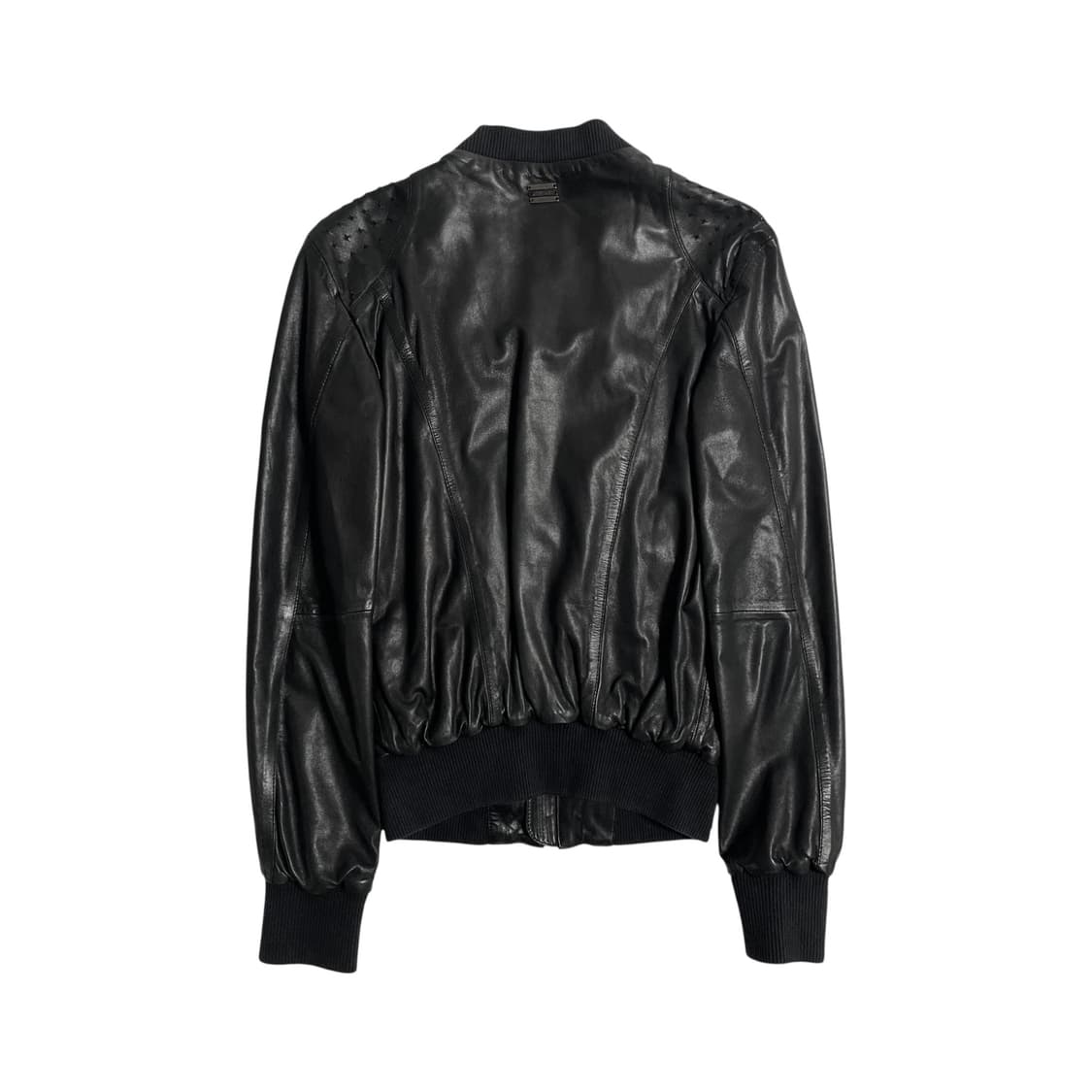 디젤 램스킨 레더 봄버 자켓 상품이미지2