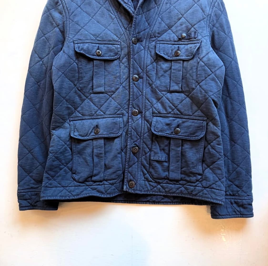 폴로랄프로렌 워시드 퀼팅 숄 카라 자켓 상품이미지5