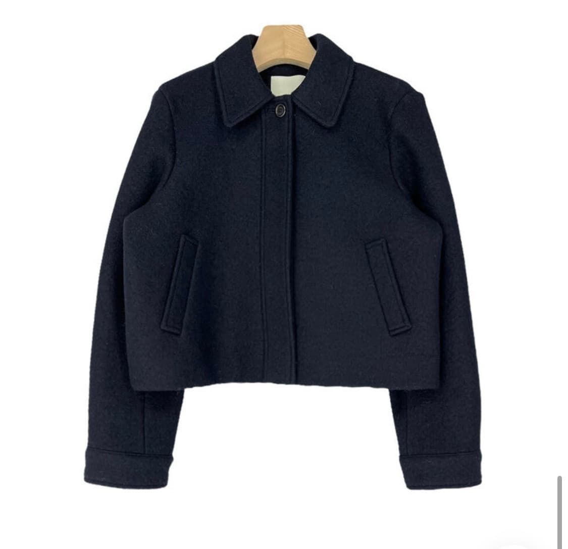 미엘 miel 알파카 크롭 자켓 델라 자켓 상품이미지3