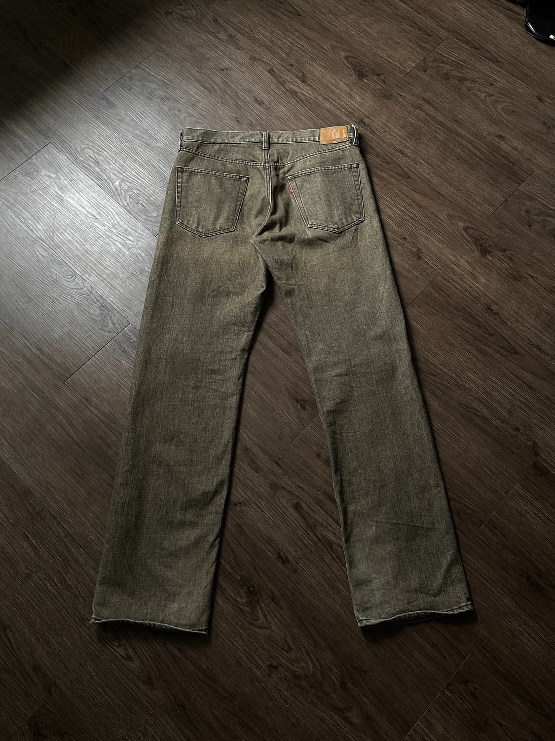 Bobson Chessking 워시드 스트레이트 진 상품이미지10