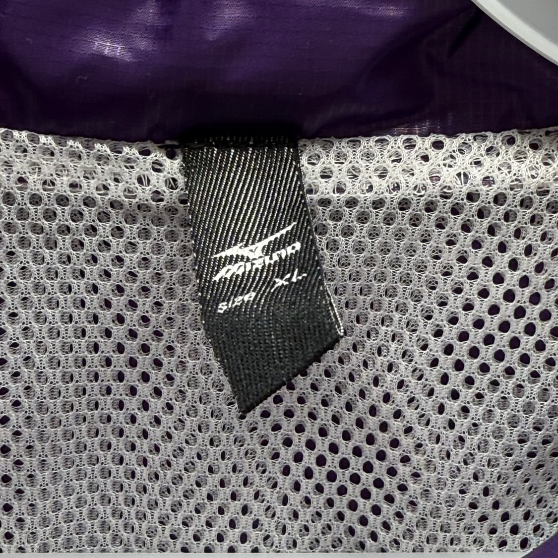 [XL] 미즈노 퍼플 화이트 바람막이 상품이미지5