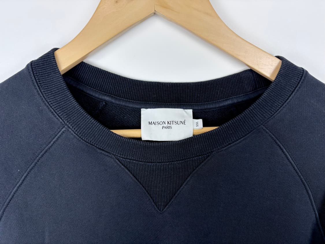 메종키츠네 폭스헤드 패치로고 맨투맨 상품이미지3