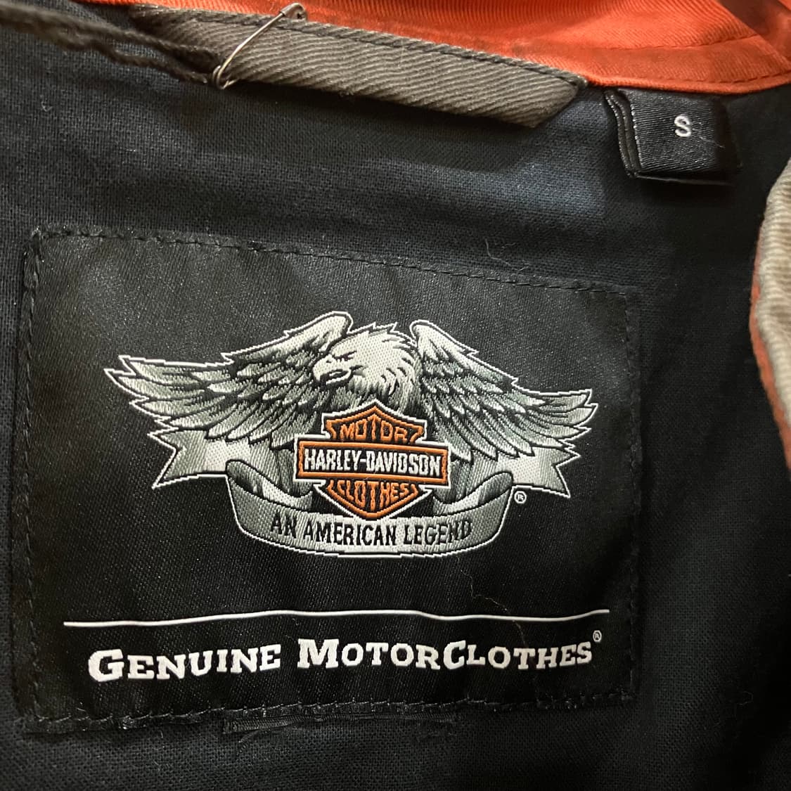 할리데이비슨 모터사이클 코튼 레이싱 자켓 S 상품이미지2