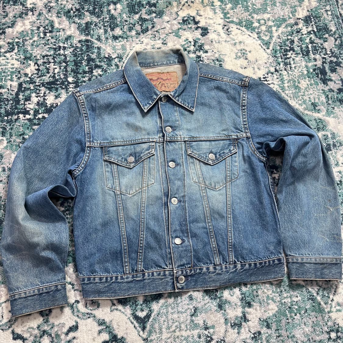 Studio Dartisan type2 스튜디오 다치산 인디고 데님 자켓 상품이미지1