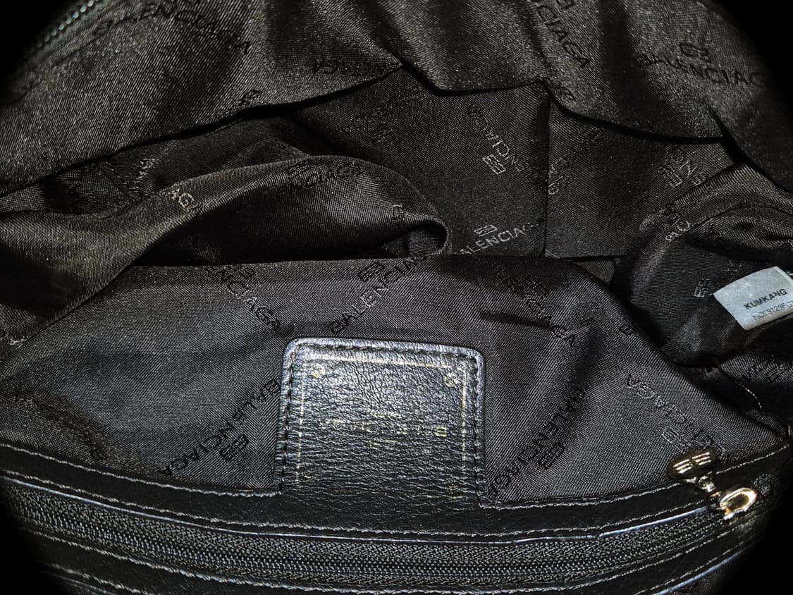 BALENCIAGA 00s Black leather Bag 상품이미지5