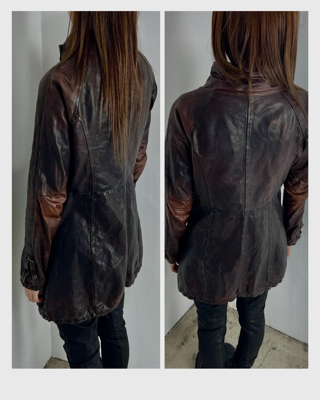 조르지오 브라토 (Giorgio Brato) 레더 자켓 상품이미지2