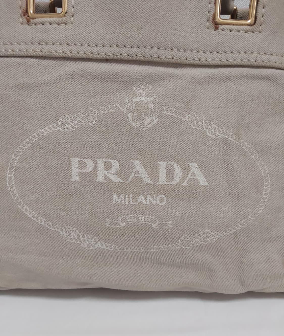 프라다 데님 카나파 캔버스 투웨이백 (정품) 상품이미지2